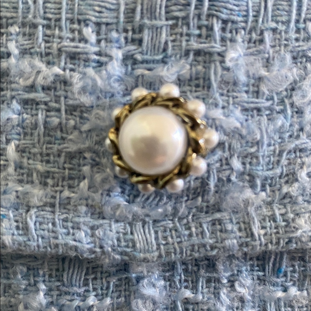 Maeve Sleeveless Tweed Blazer Mini Dress from Anthropologie. - Picture 5 of 6